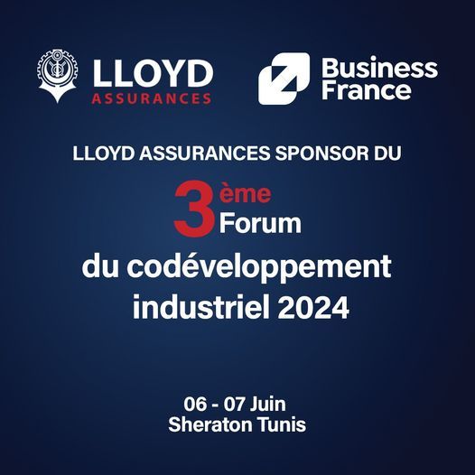 Lloyd Assurances est sponsor de 3ème FORUM DU CODÉVELOPPEMENT INDUSTRIEL 2024